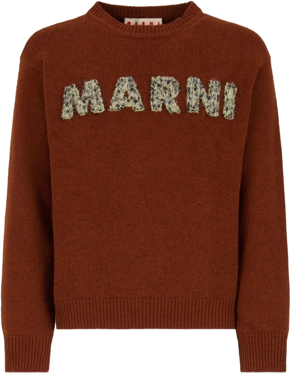 Marni Roundneck Sweater Brown Bruin