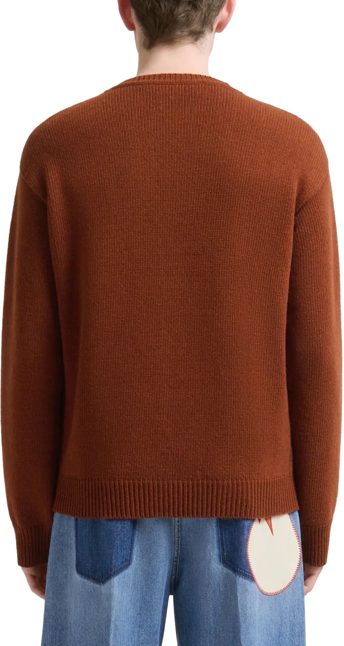 Marni Roundneck Sweater Brown Bruin