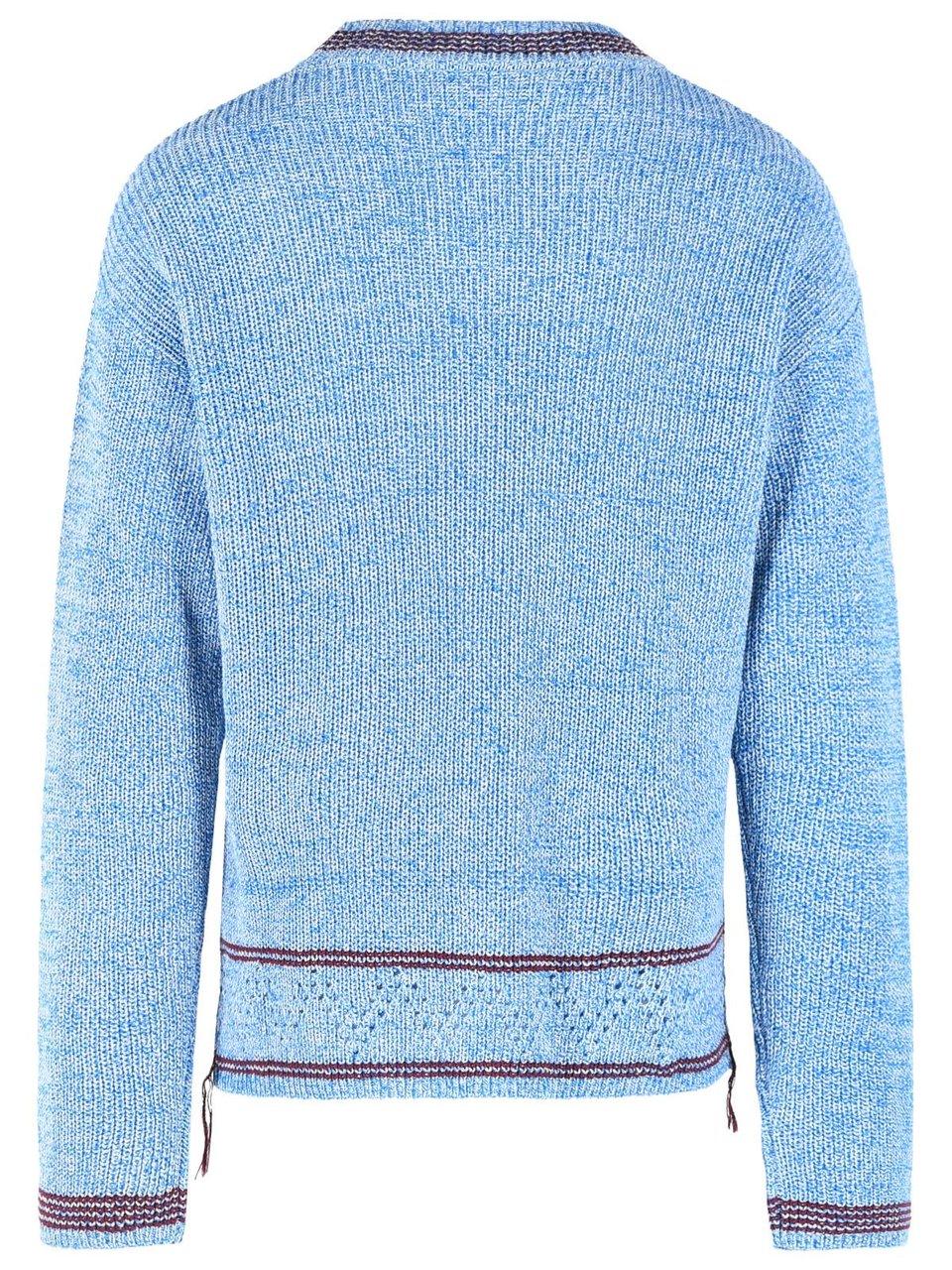 Marni Light Blue Cotton Sweater Blauw