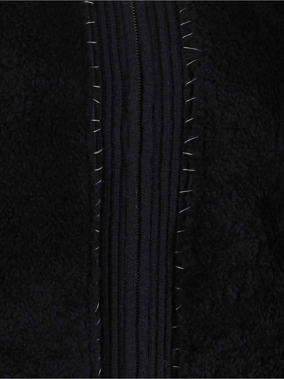 Marni 'Montone Collar' Cardigan – Black Zwart