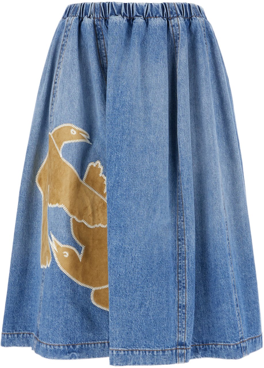 Marni Marni Denim skirt Blauw