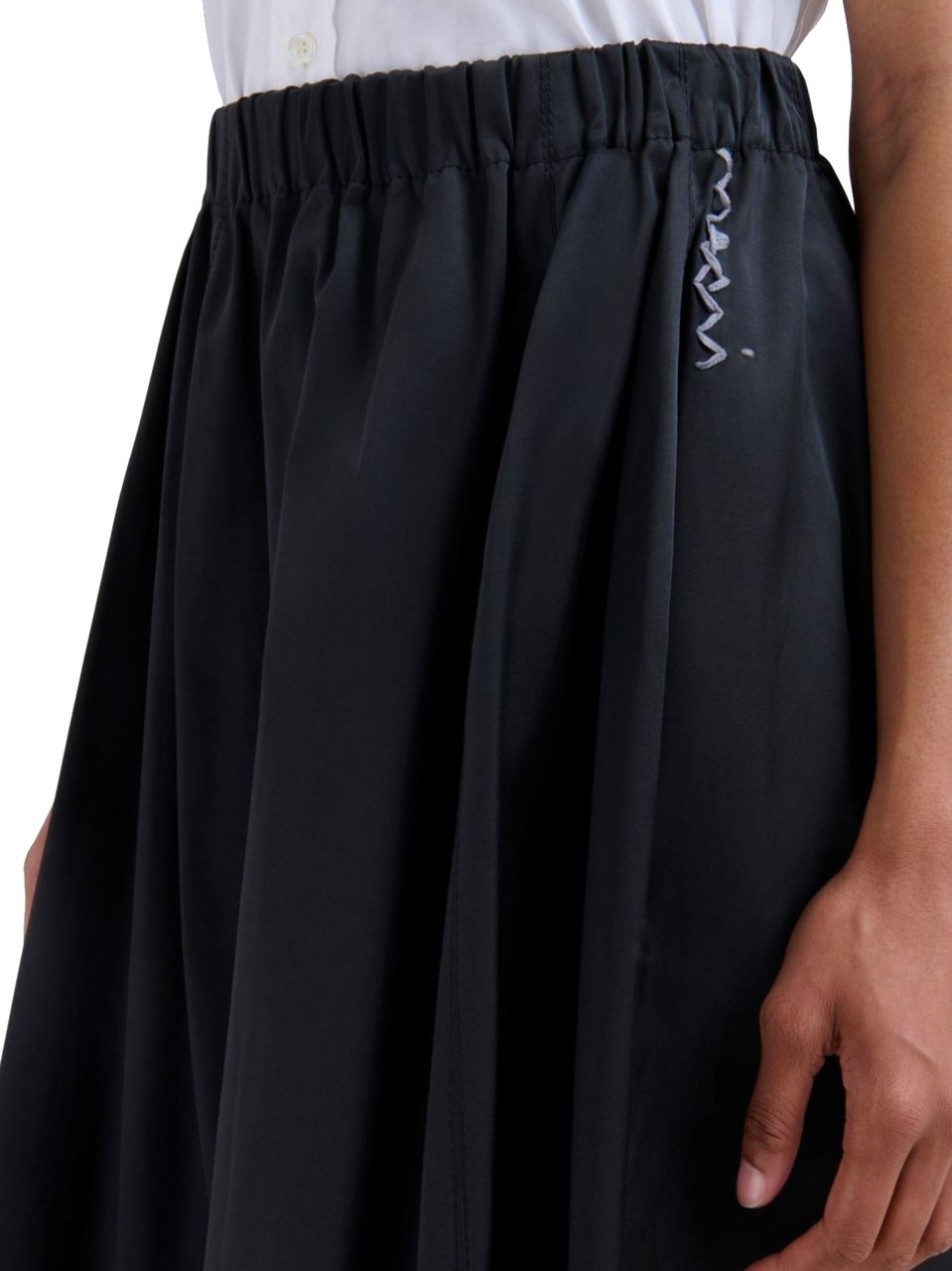 Marni A-line Skirt Black Zwart