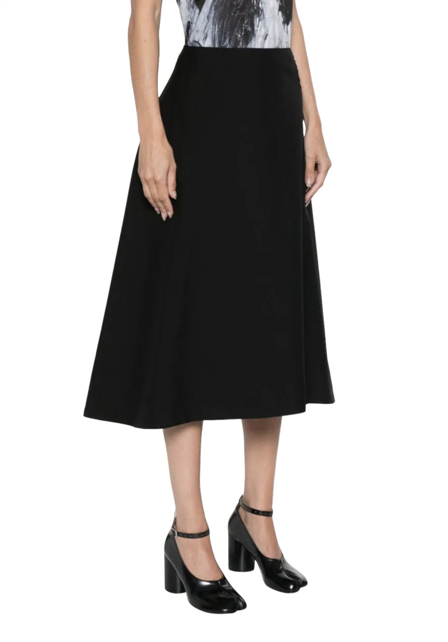 Marni High-waist Black Skirt Zwart