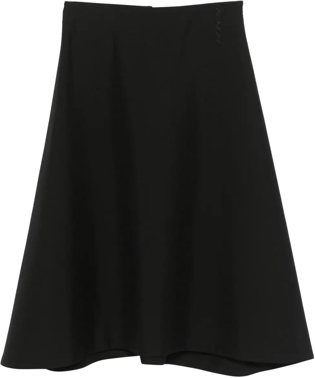 Marni High-waist Black Skirt Zwart