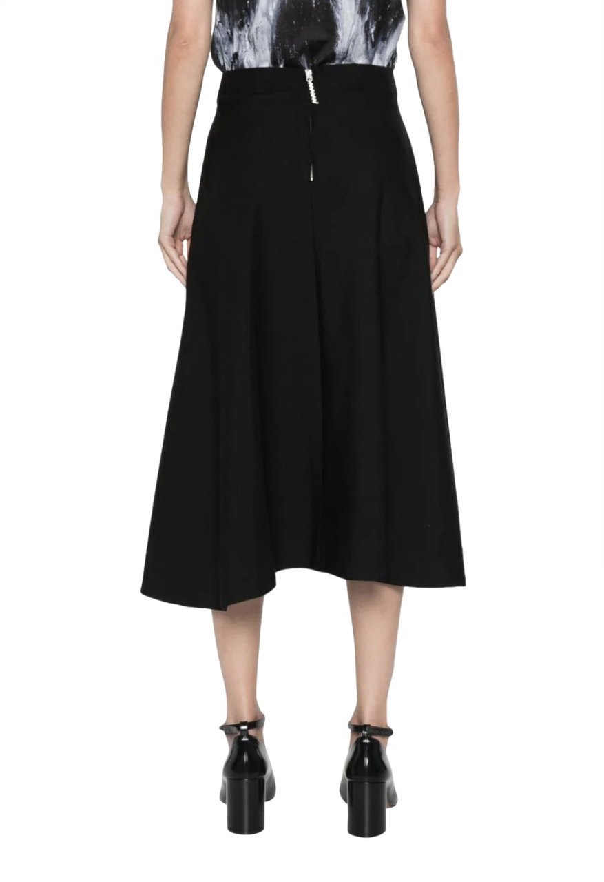 Marni High-waist Black Skirt Zwart