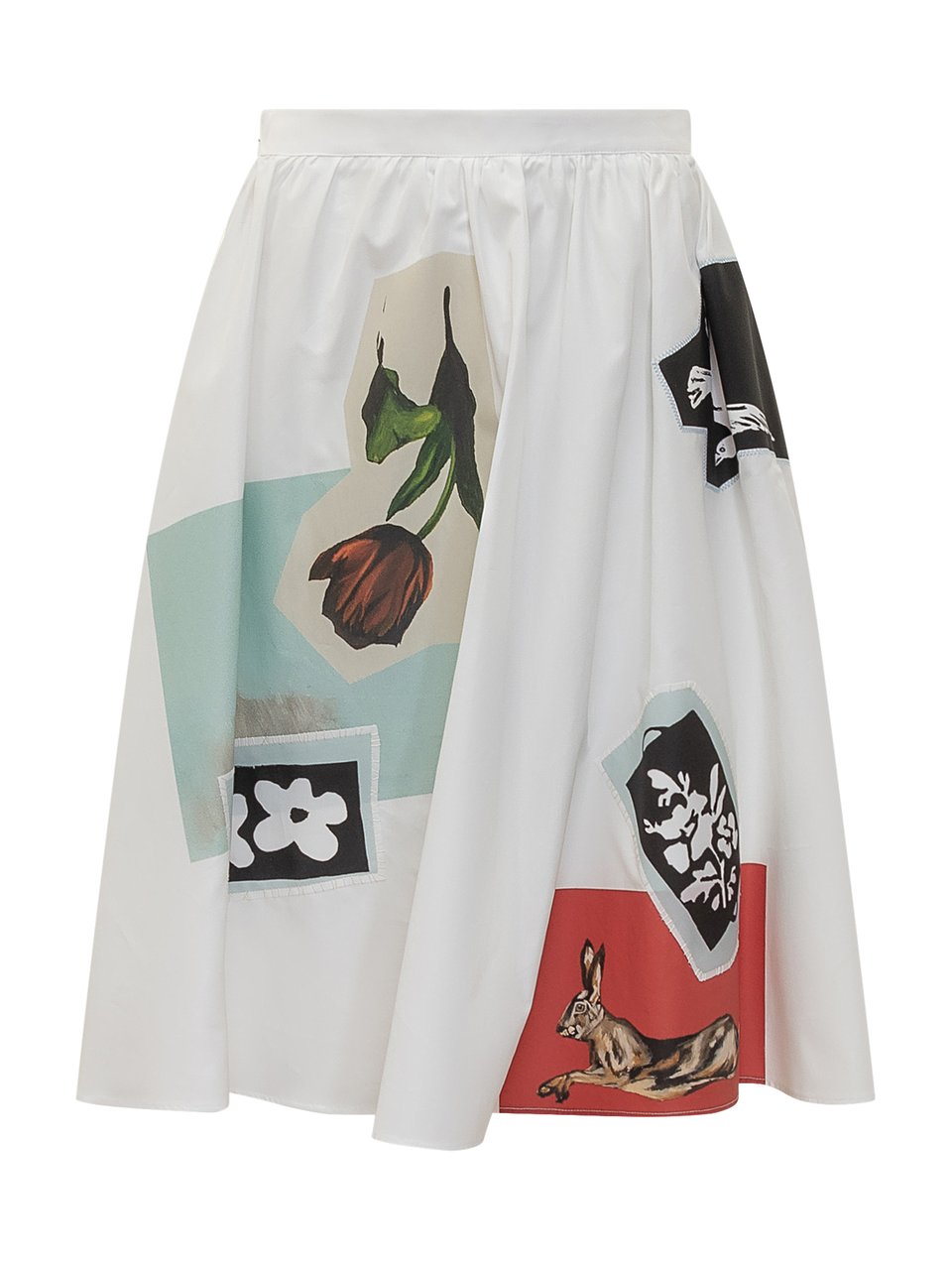 Marni Gonna Marni midi con stampa Divers