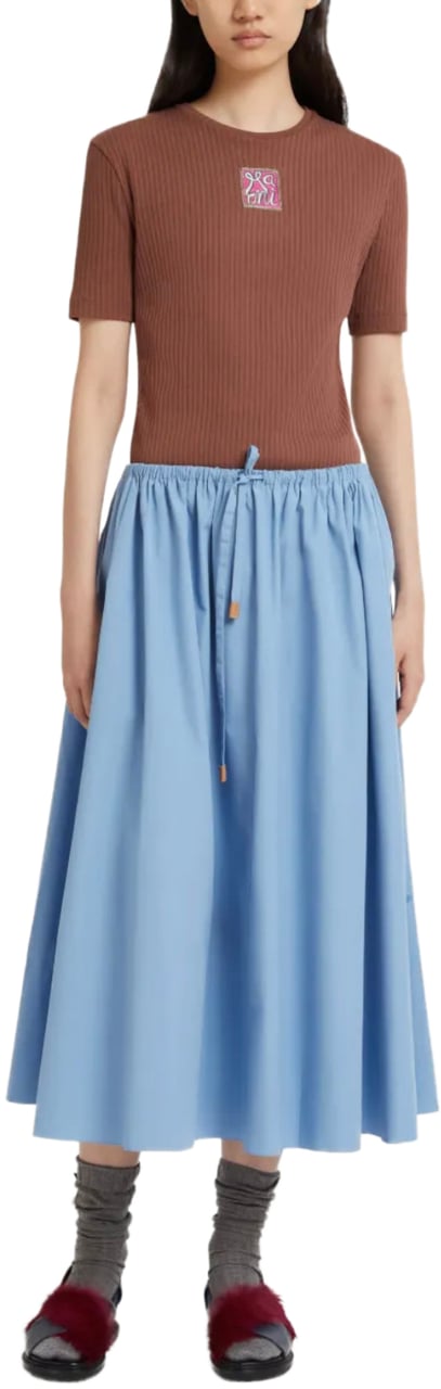 Marni Skirt Sky Blauw