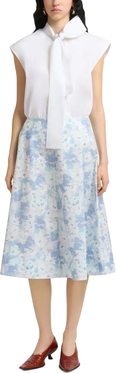 Marni Skirt Blue Blauw