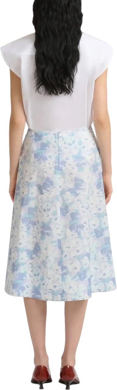 Marni Skirt Blue Blauw