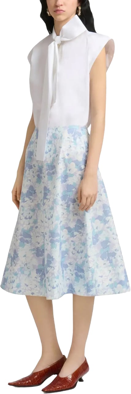 Marni Skirt Blue Blauw