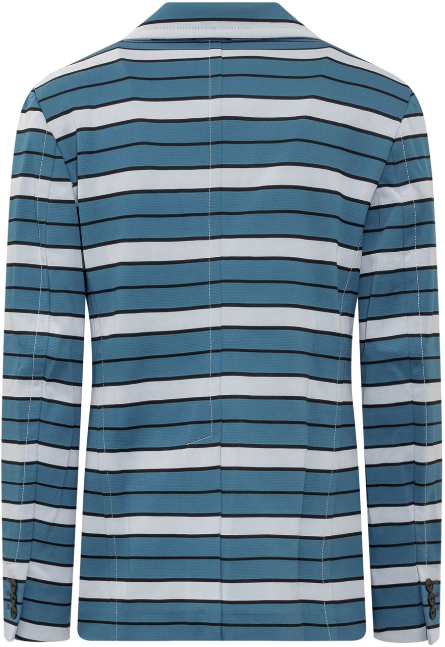 Marni Blazer Monopetto Blauw