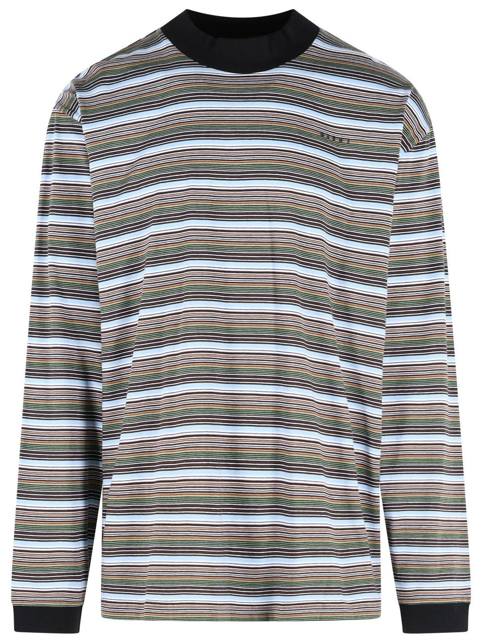 Marni Multicolor Cotton T-Shirt Grijs