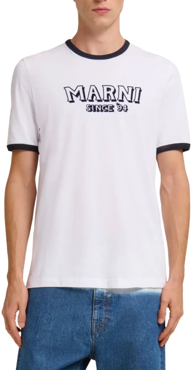 Marni T-shirt White '94 Wit