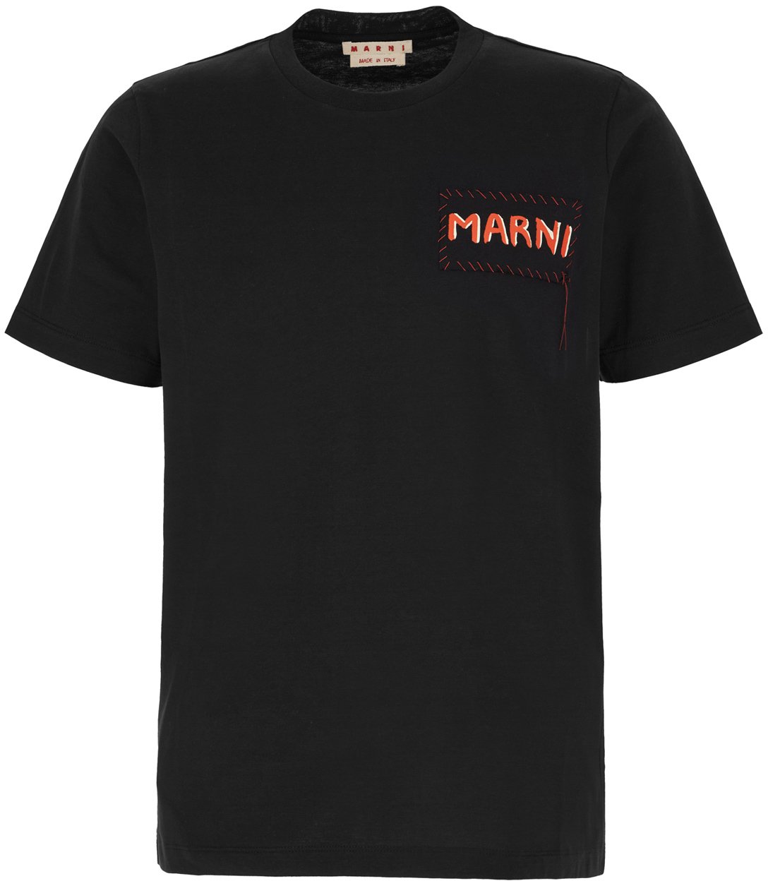 Marni Marni Black cotton t-shirt Zwart