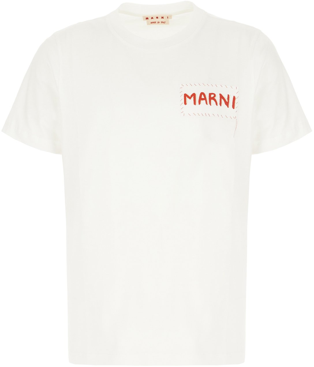 Marni Marni White cotton t-shirt Wit