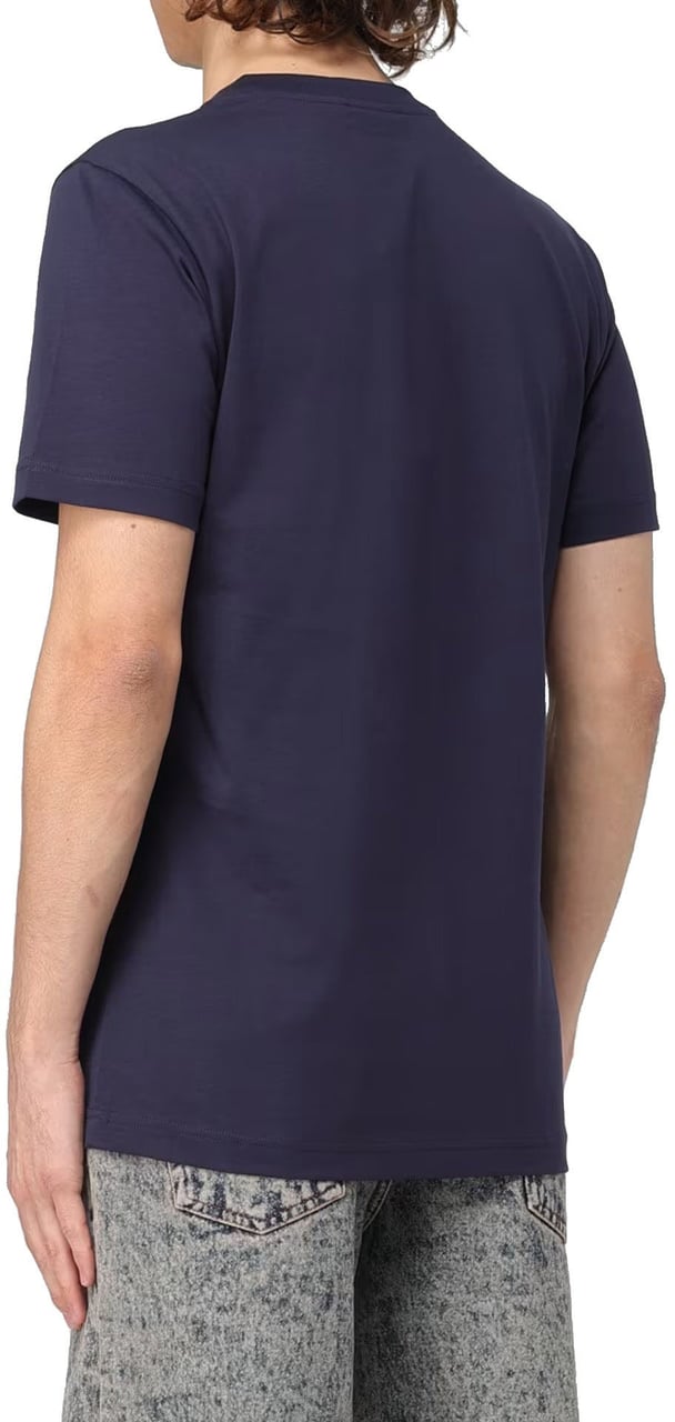 Marni Marni Cotton Logo T-Shirt Zwart