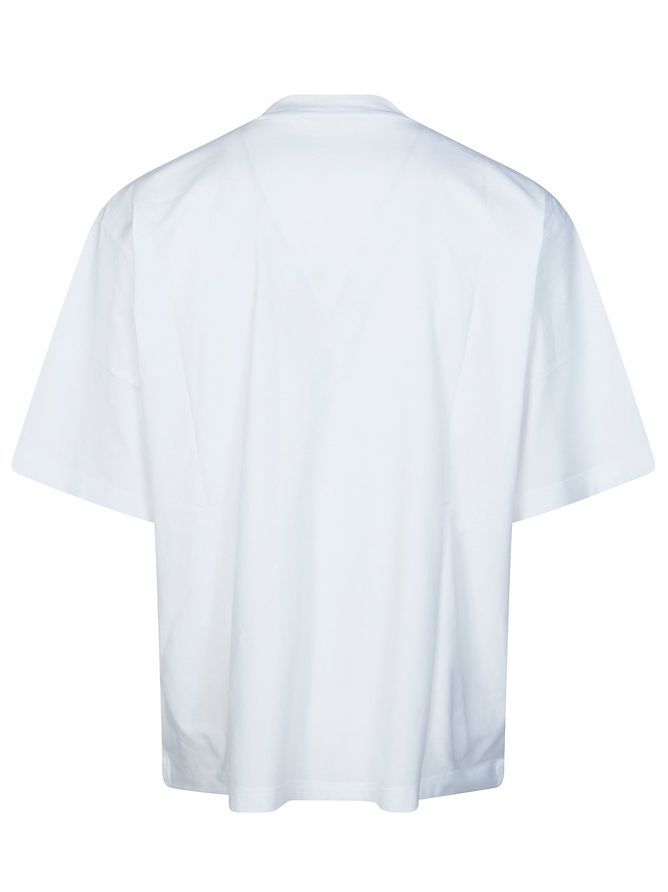 Marni White Cotton Beach Graphic T-Shirt Wit