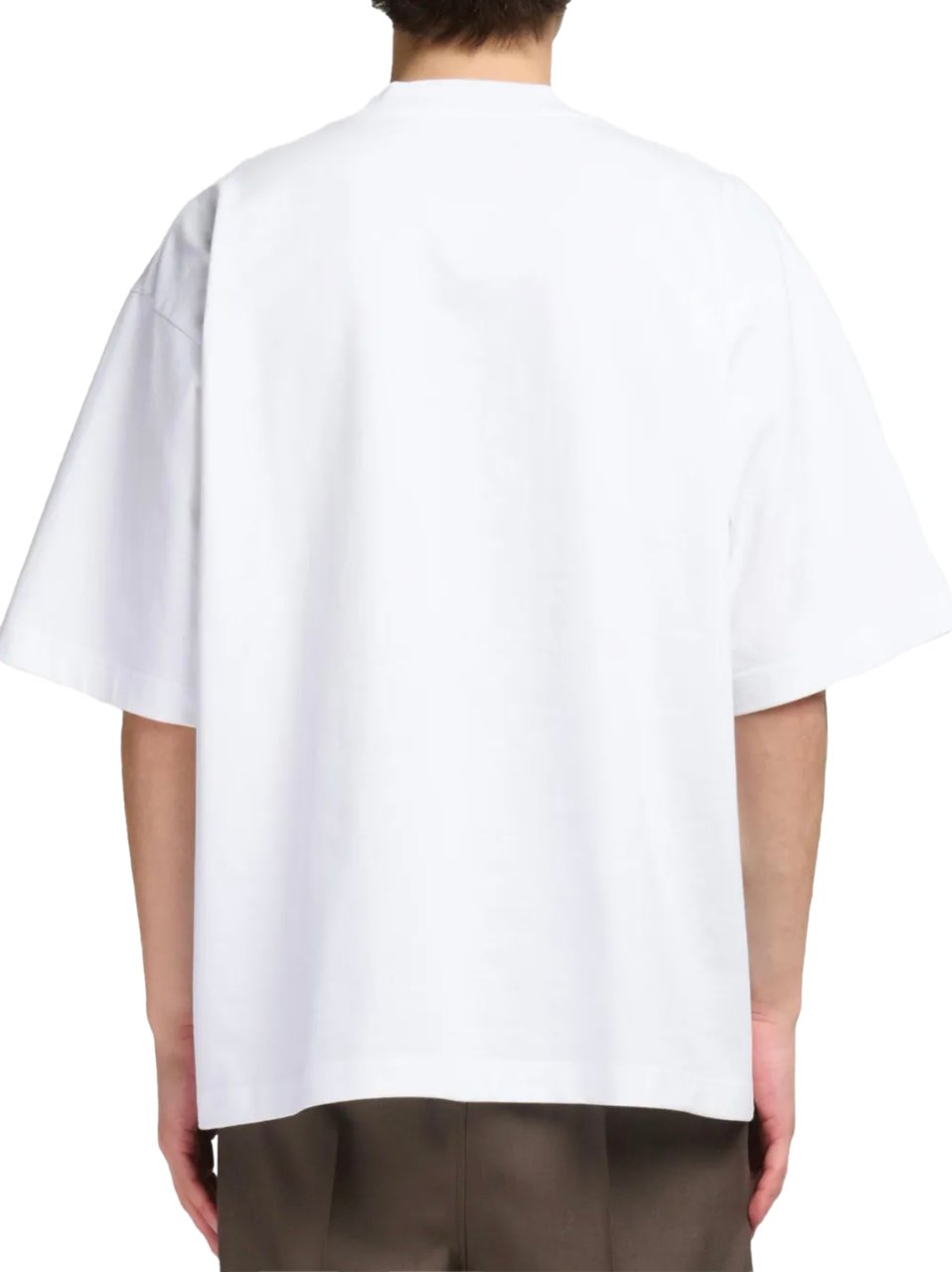 Marni Marni Pocket T-shirt White Wit