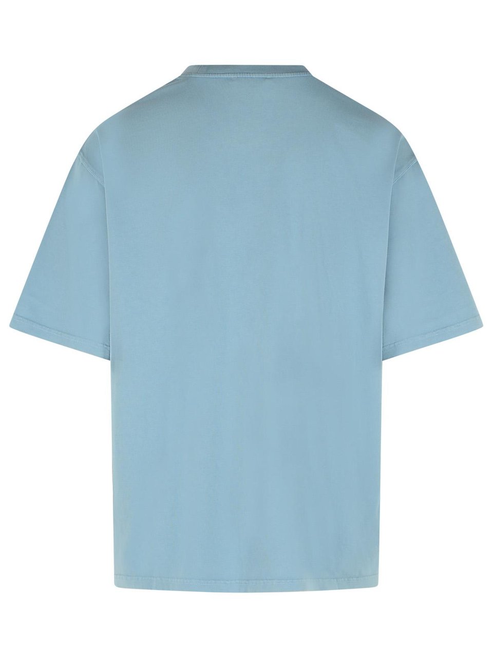 Marni Light Blue Cotton T-Shirt Blauw