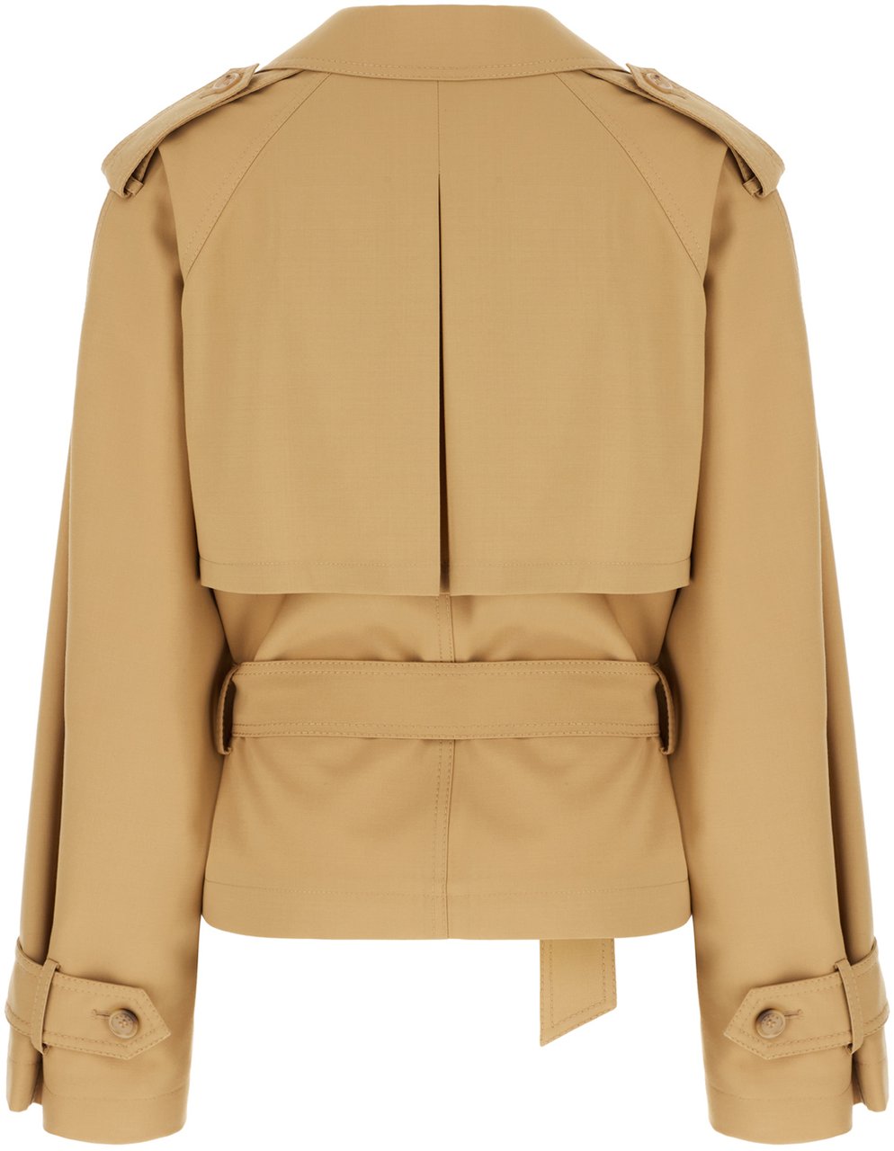 Marni Marni Beige stretch polyester blend trench Beige