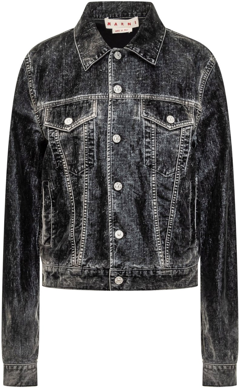 Marni Marni Giacca in Denim Vintage Zwart