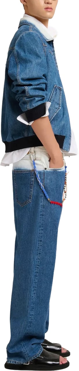 Marni Jacket Denim Blauw