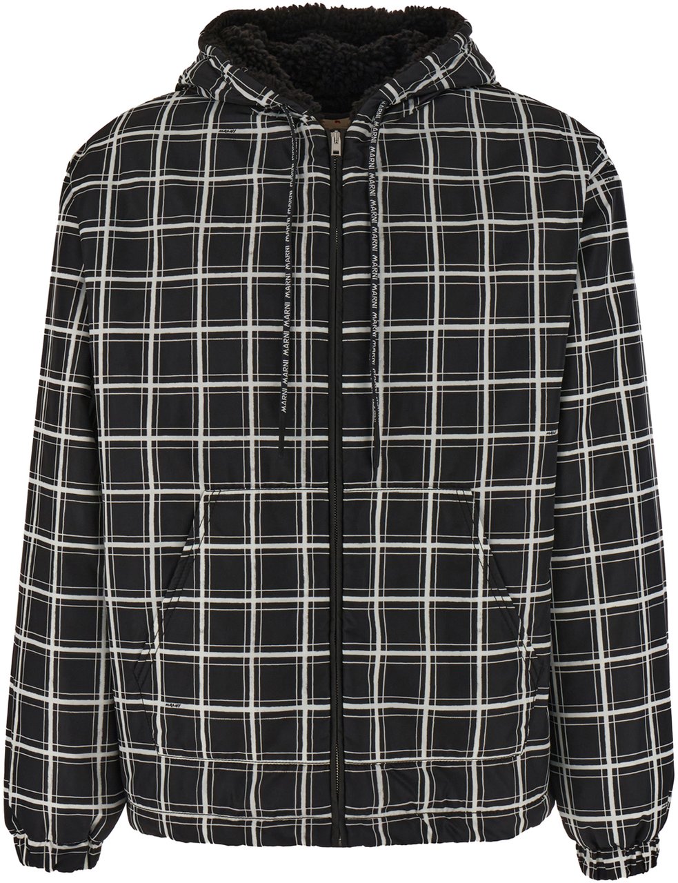 Marni Marni Printed polyester padded jacket Divers