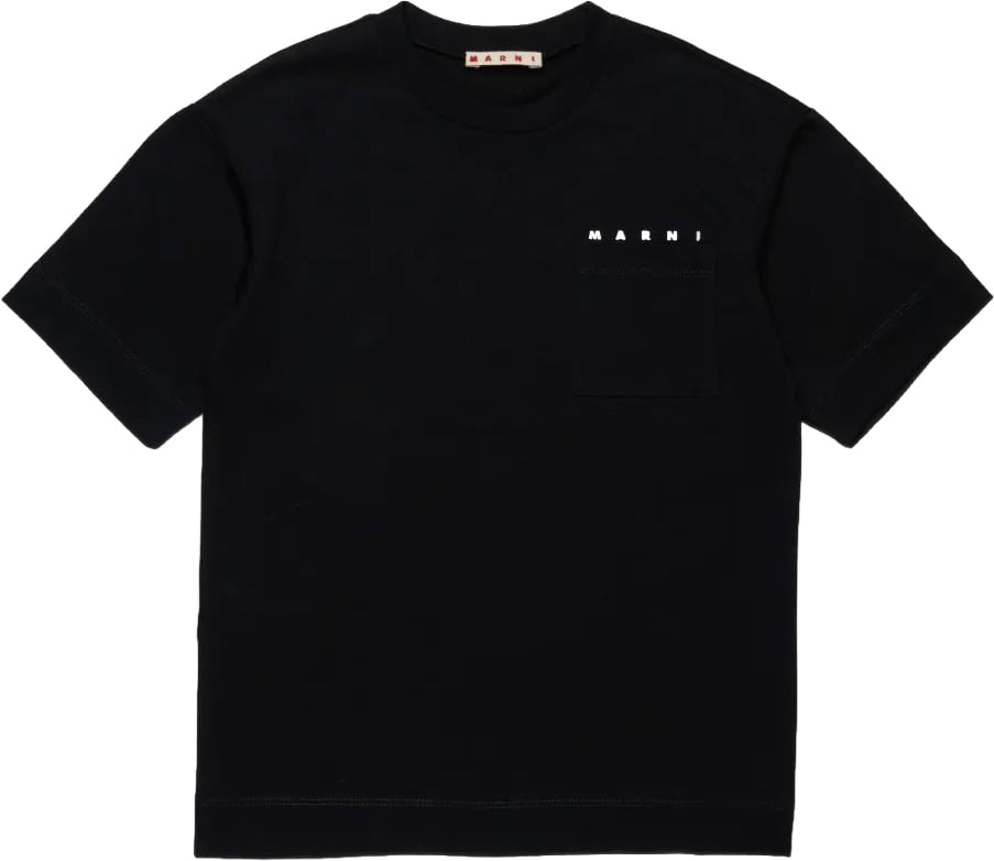 Marni T-Shirts And Polos Black Zwart