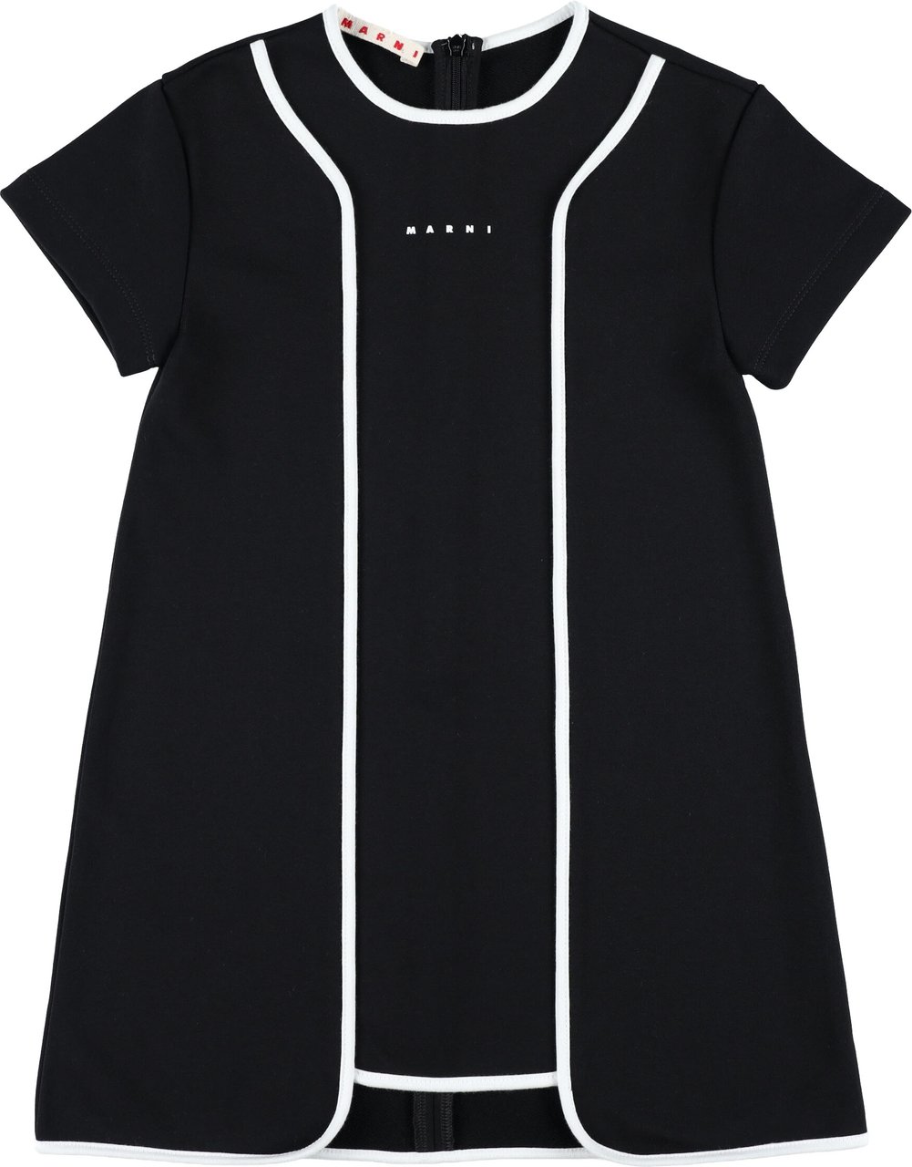 Marni Jersey Dress Nero Zwart