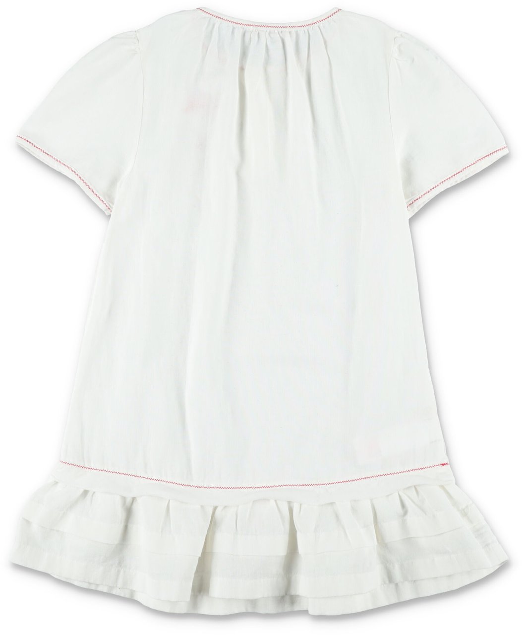 Marni Lino Dress Bianco Wit