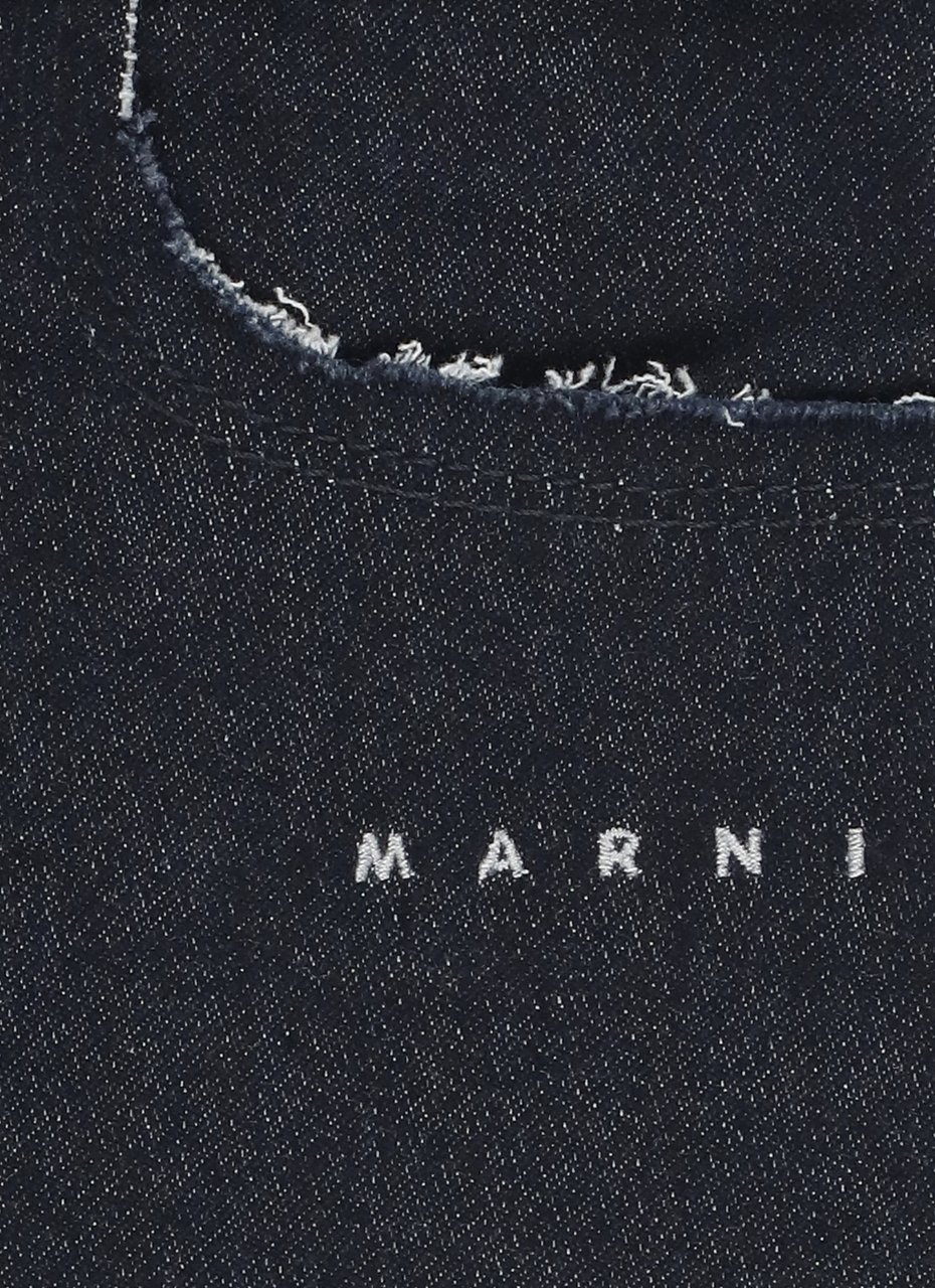 Marni Shorts Blu Navy