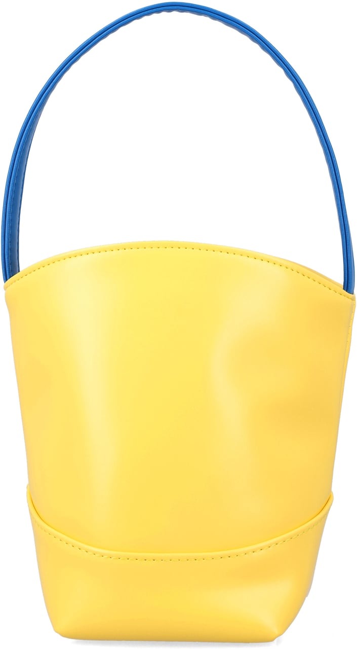 Marni Flower Basket Bag Giallo Geel
