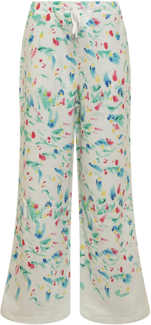 Marni Pantalone Fiore Wit