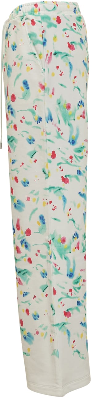 Marni Pantalone Fiore Wit