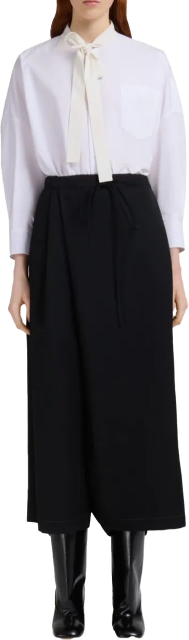 Marni Trousers Black Zwart