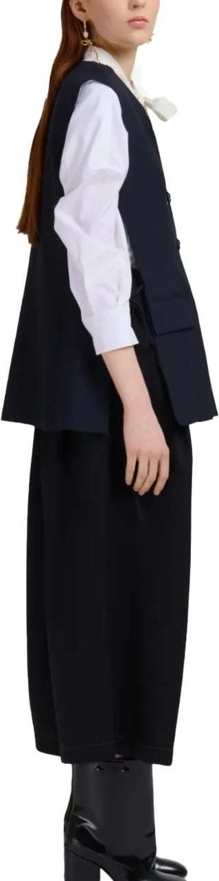 Marni Trousers Black Zwart