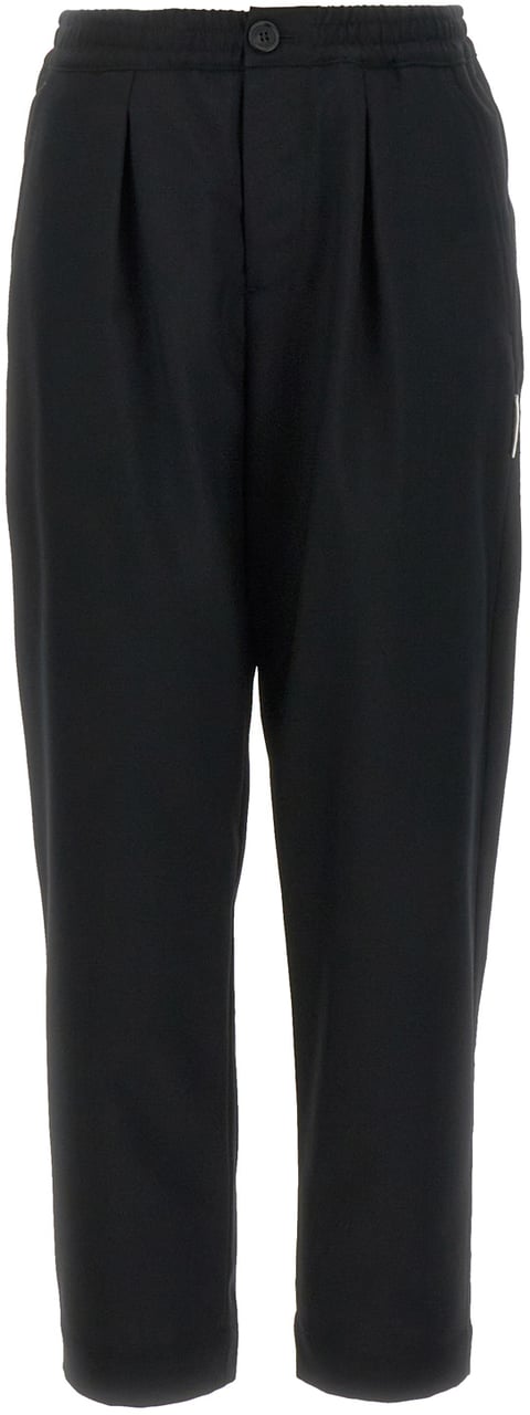 Marni Marni Black wool chino pant Zwart