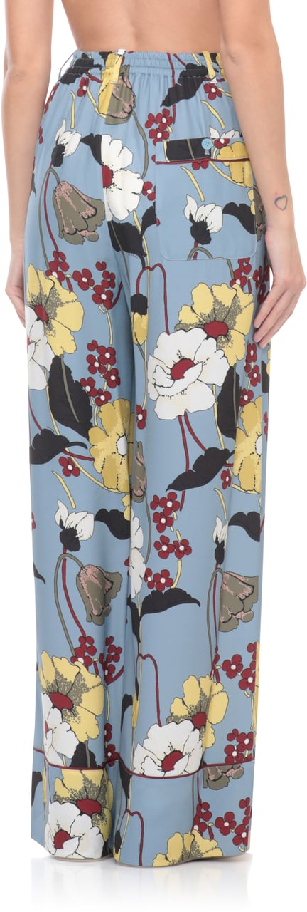 Marni Trousers Light Blue Lichtblauw