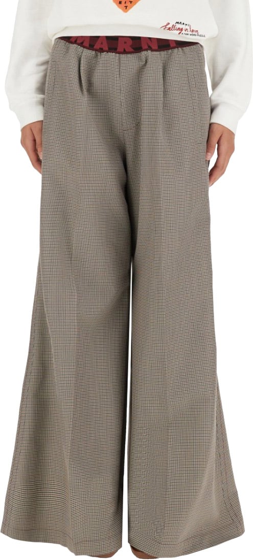 Marni Plaid Pants Divers
