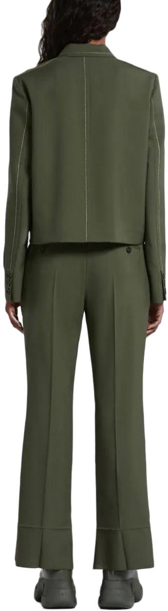 Marni Pantaloni Groen