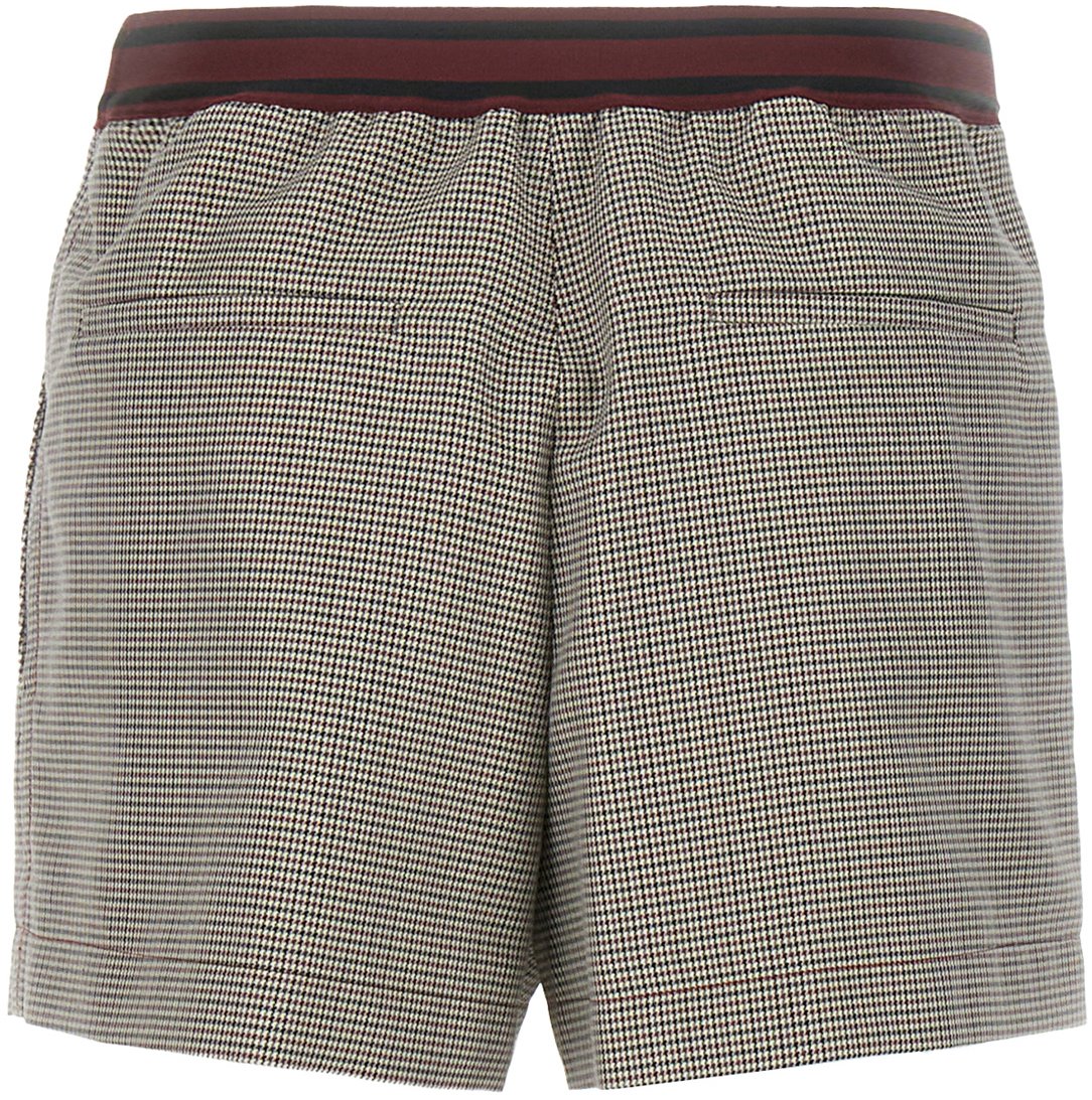 Marni Marni Embroidered wool blend shorts Divers
