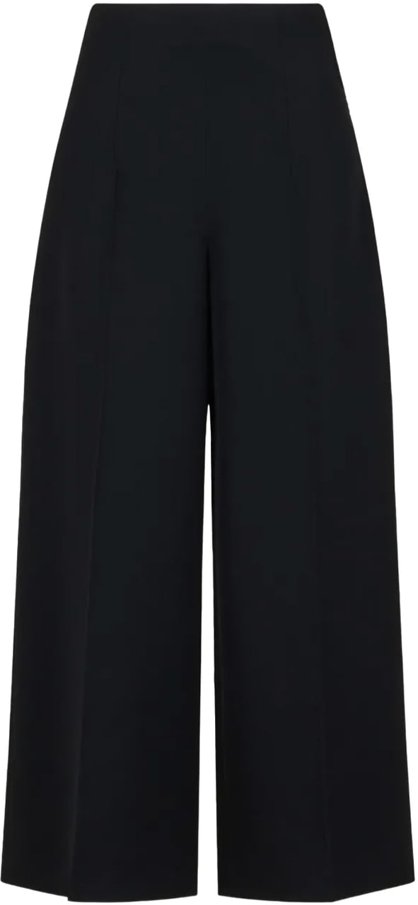 Marni Cropped Trousers Black Zwart