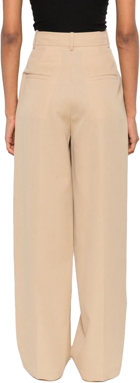 Marni Marni Pantaloni Marrone Bruin