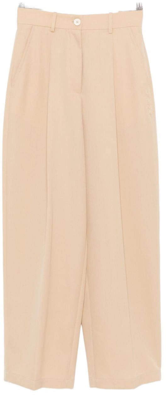 Marni Marni Pantaloni Marrone Bruin