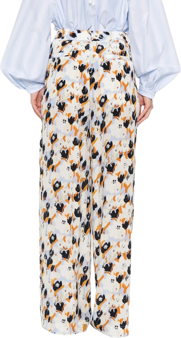 Marni Trousers Multi Color Divers