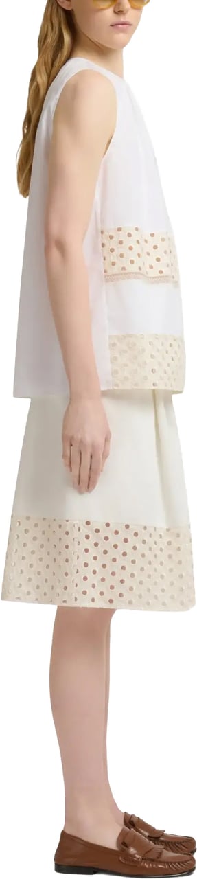 Marni Bermuda Trousers White Wit