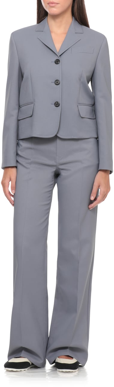 Marni Trousers Grey Grijs