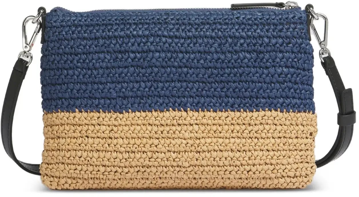 Marni Flat Pochette Blue/brown Blauw