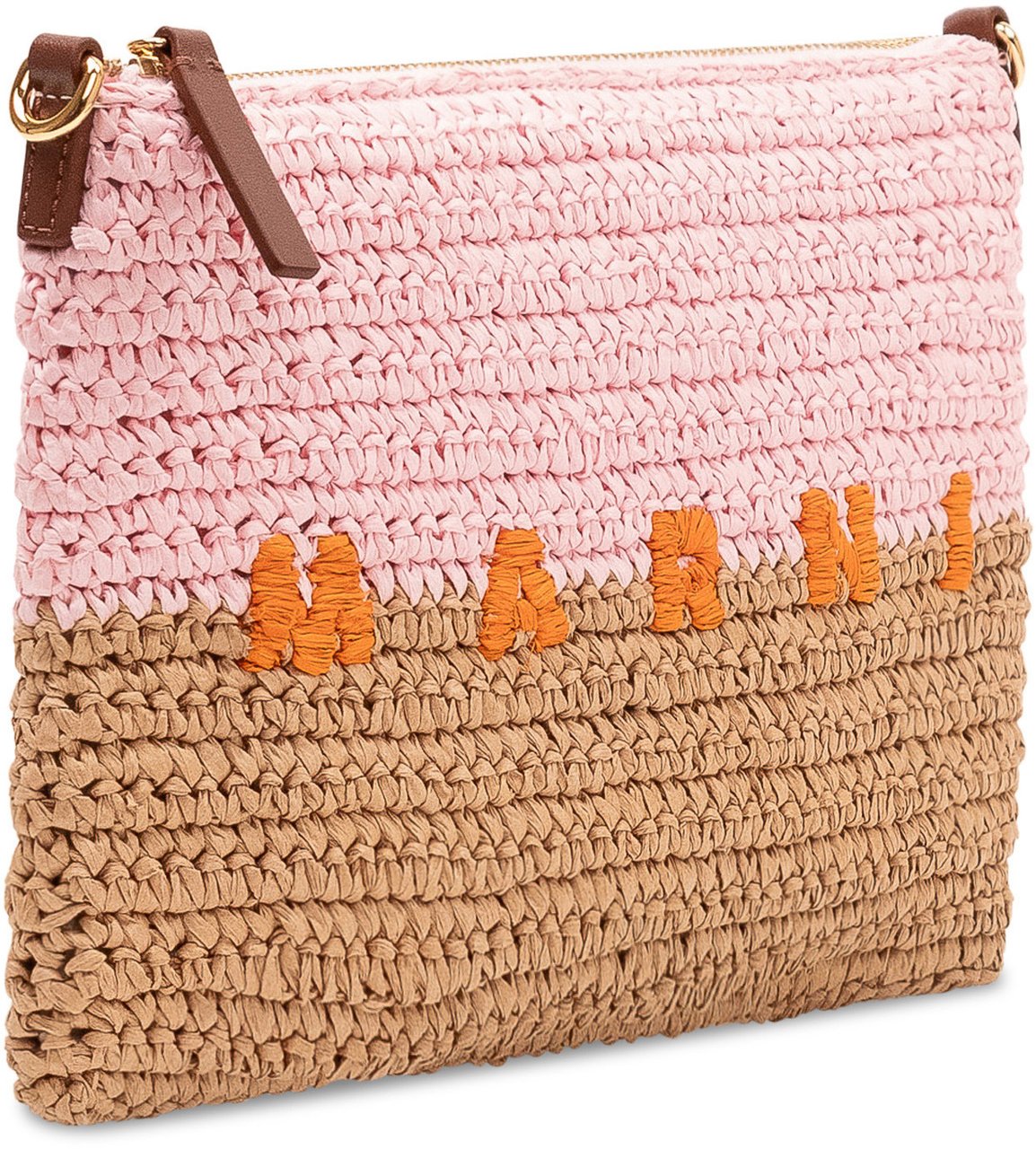 Marni Pochette Piatta con Zip Divers