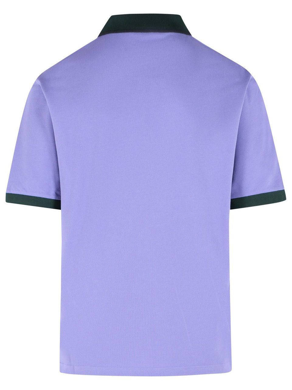 Marni Purple Cotton Polo Shirt Blauw